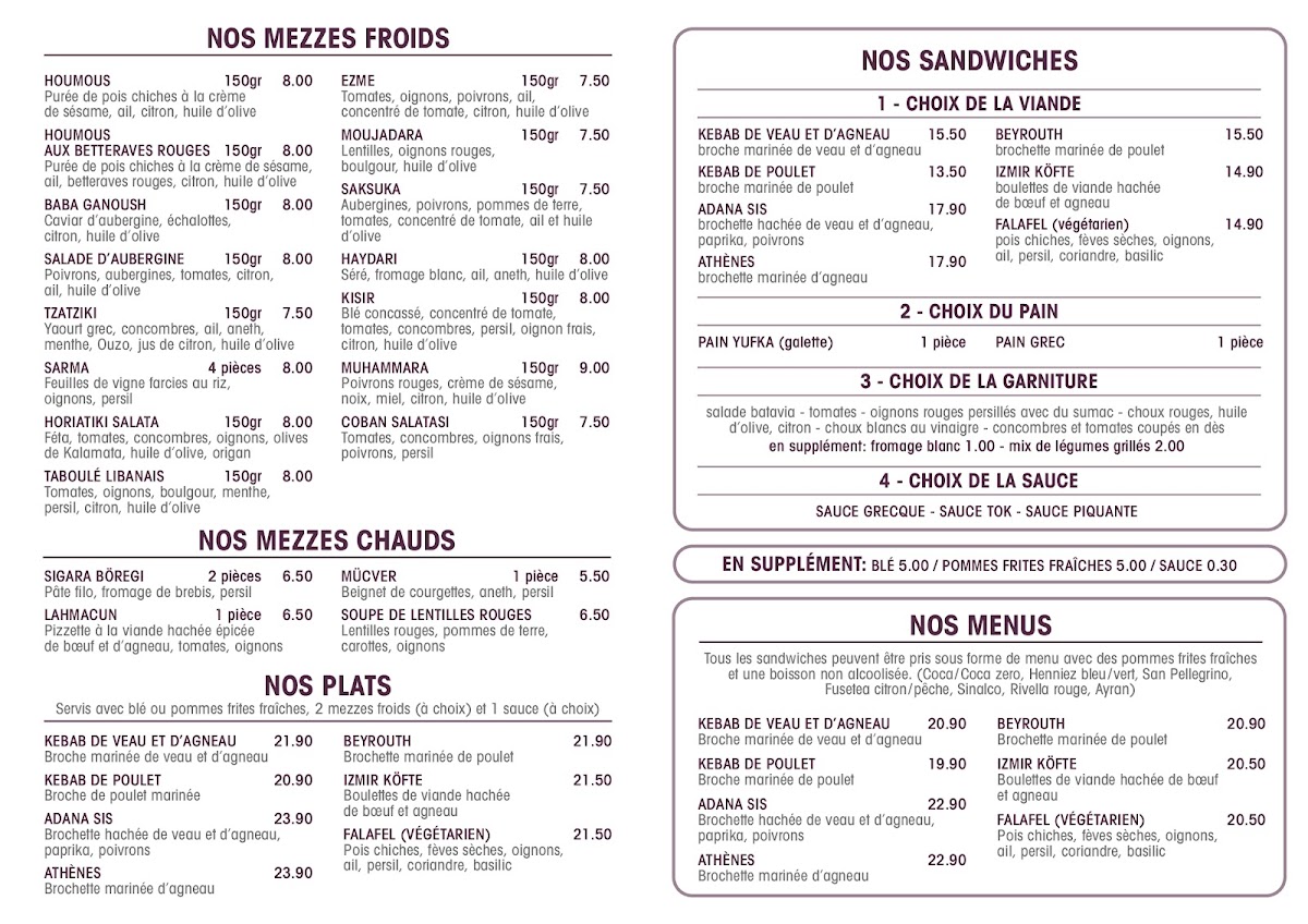 TOK | Tasty Ottoman Kitchen Photo Menu 2