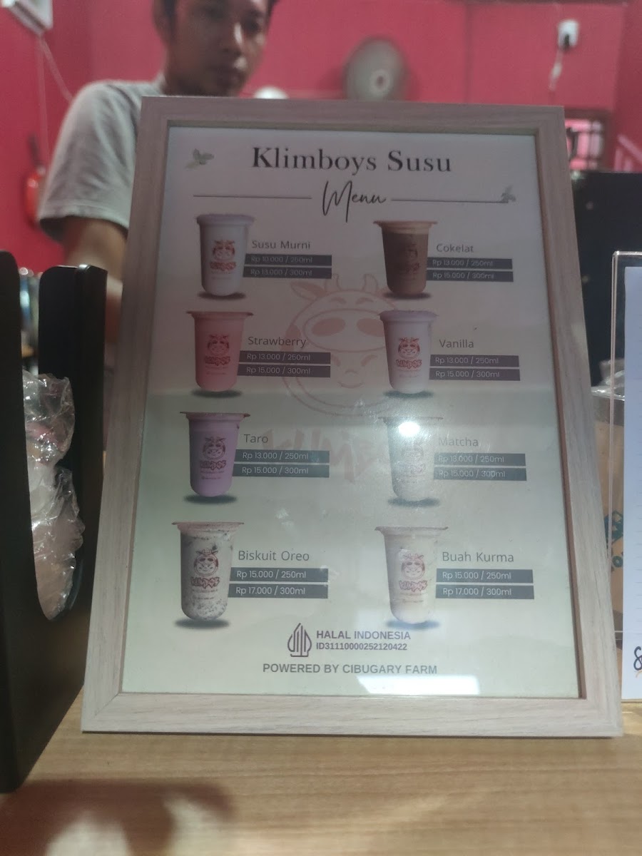 Klimboys Susu Segar Jagakarsa Photo Menu 4