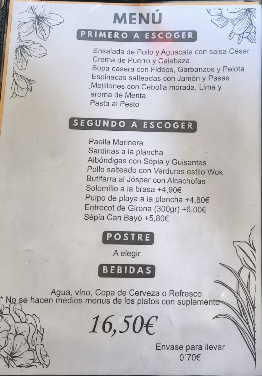 Can Bayó Photo Menu 2