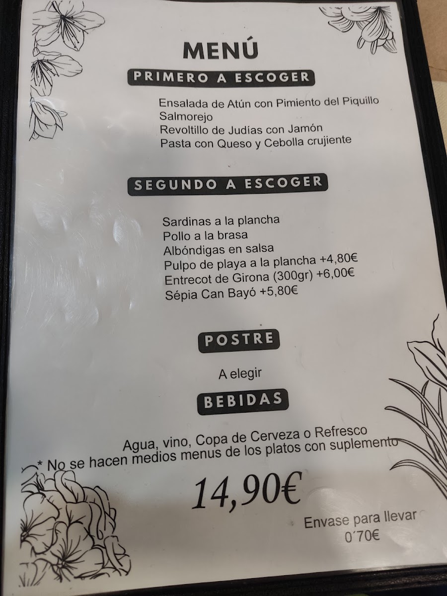 Can Bayó Photo Menu 5