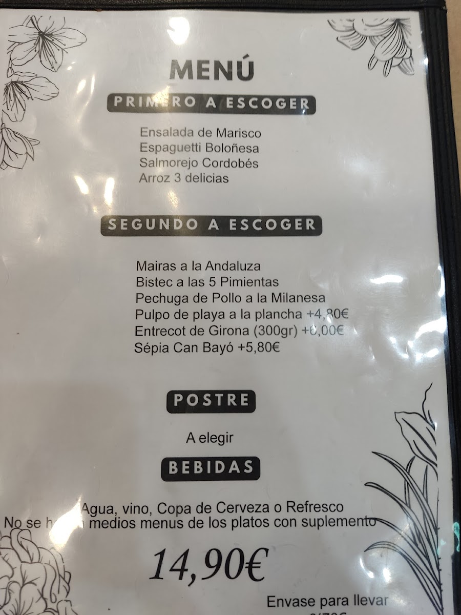 Can Bayó Photo Menu 7