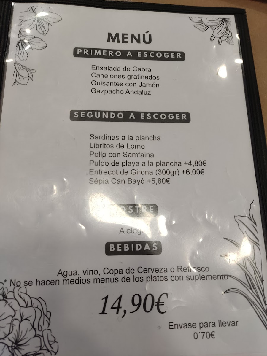 Can Bayó Photo Menu 8
