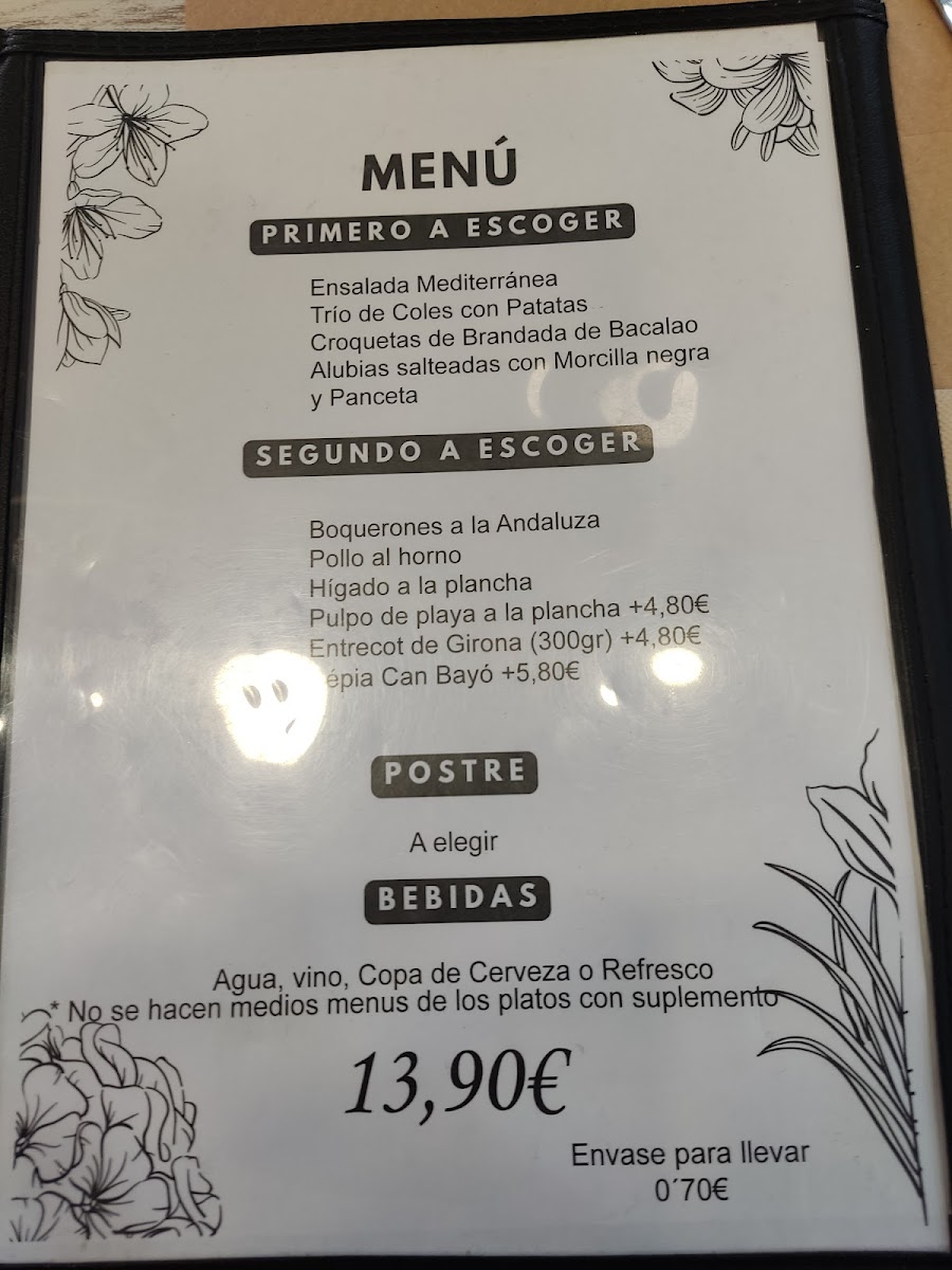 Can Bayó Photo Menu 9