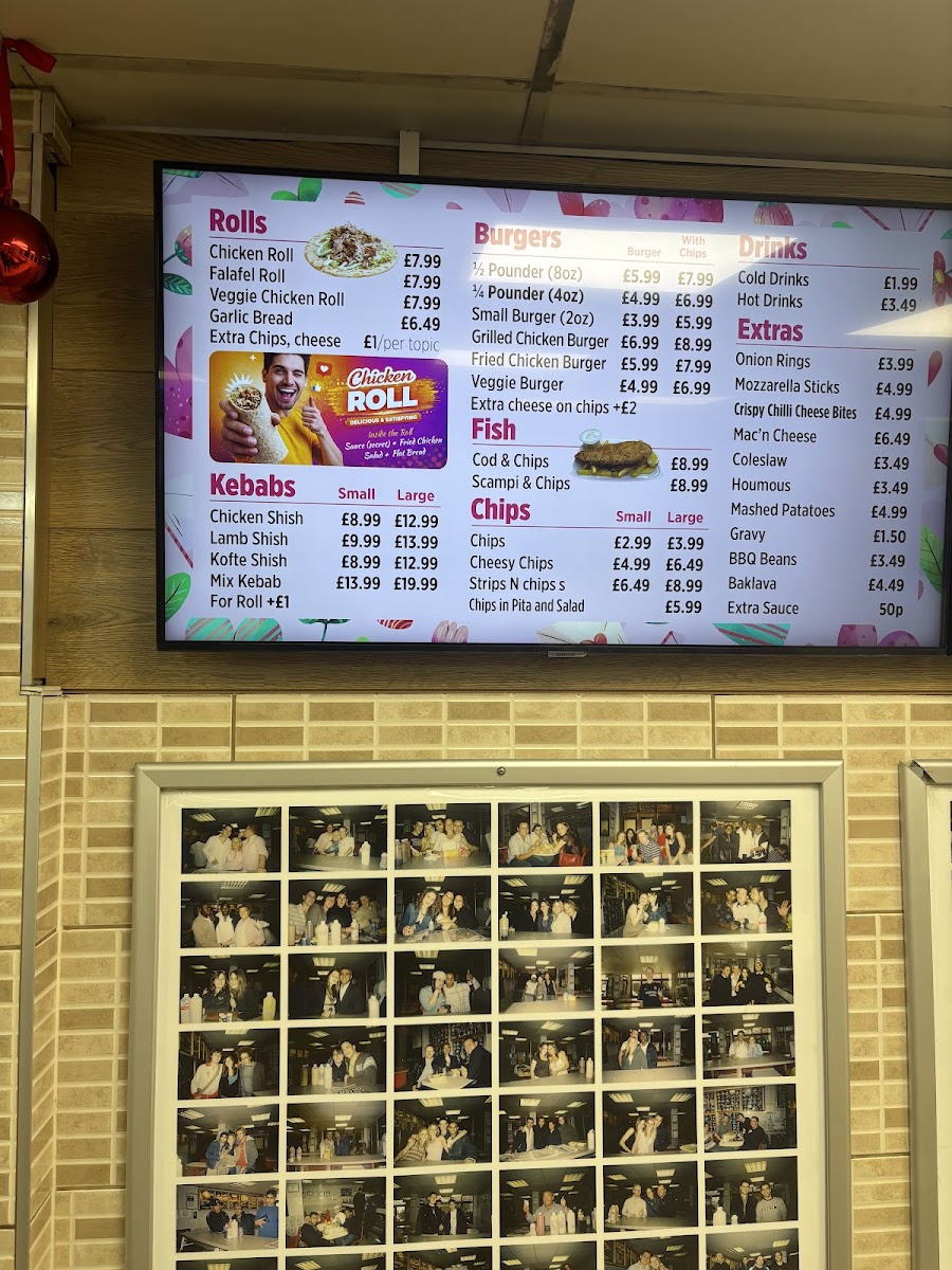 H&H Fried Chicken and Kebabs Photo Menu 2
