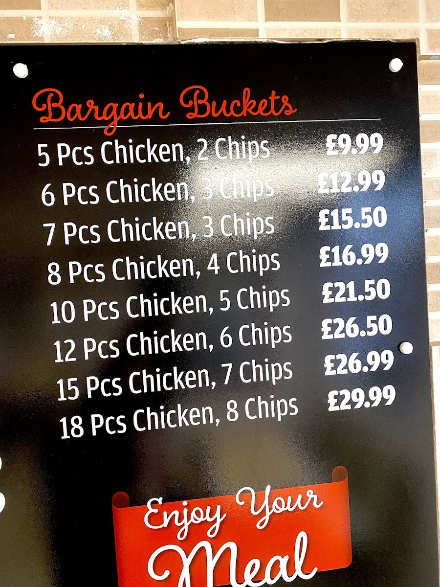 H&H Fried Chicken and Kebabs Photo Menu 3