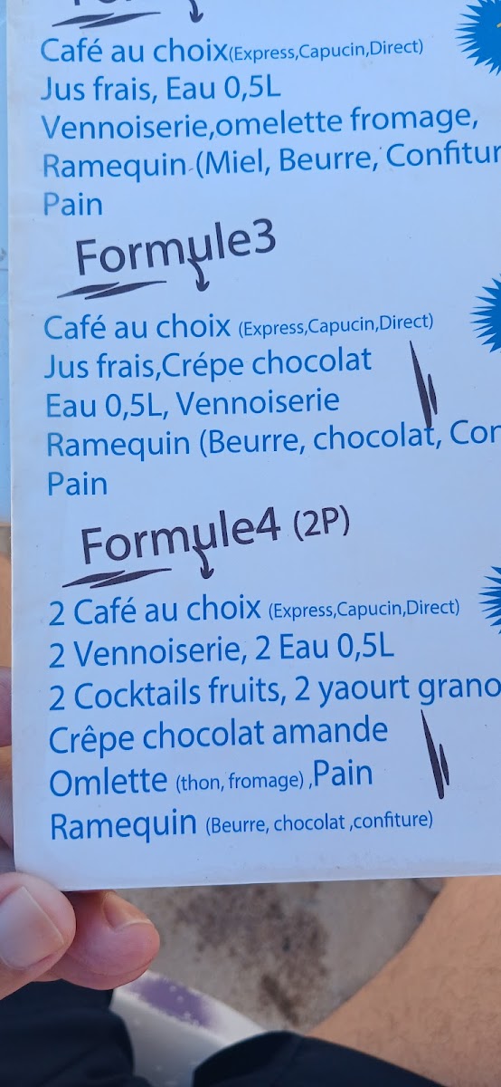 Café De La Plage Tazarka Photo Menu 4