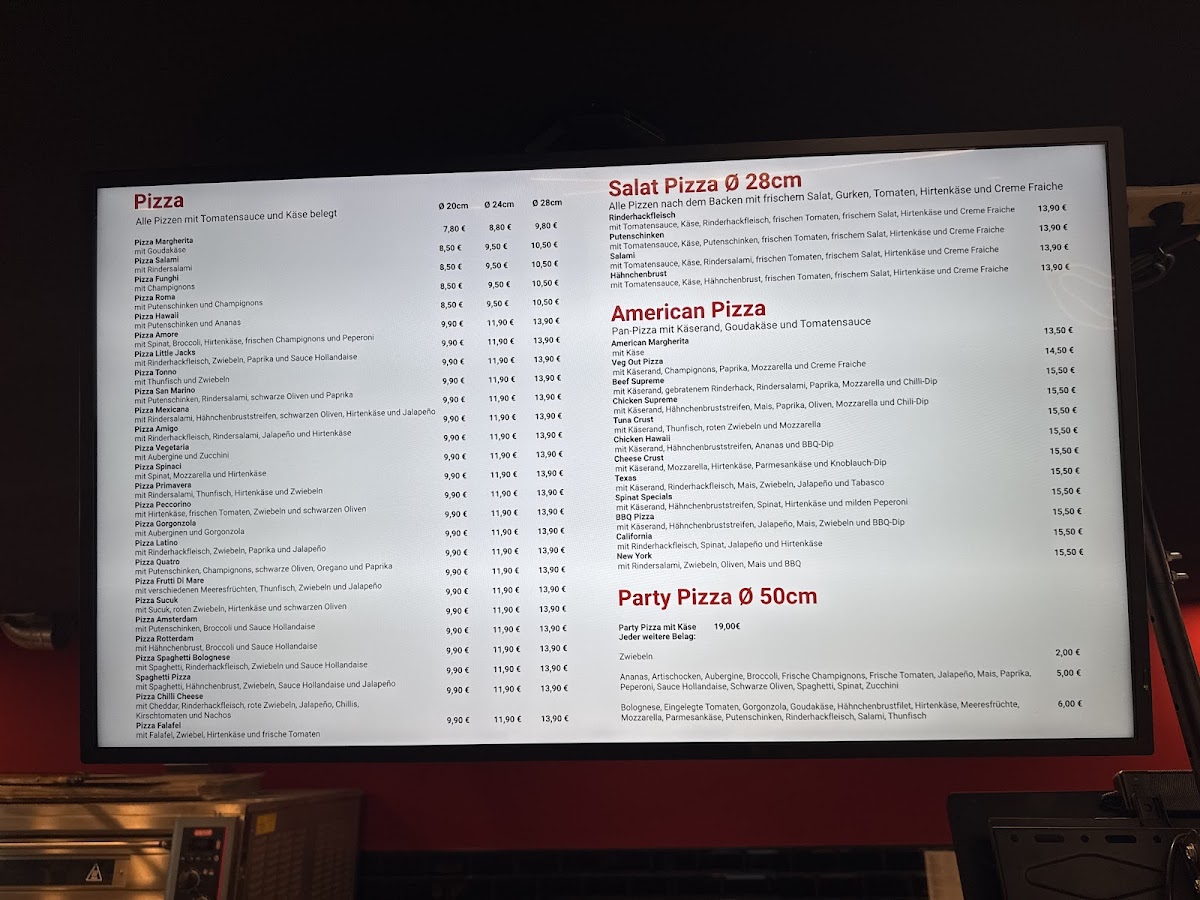 Little Jacks Pizza Photo Menu 1