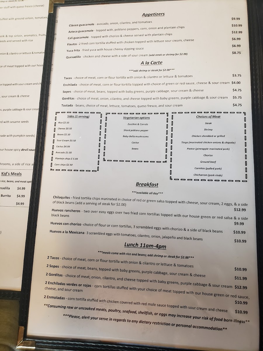 Tavos Signature Cuisine Photo Menu 7