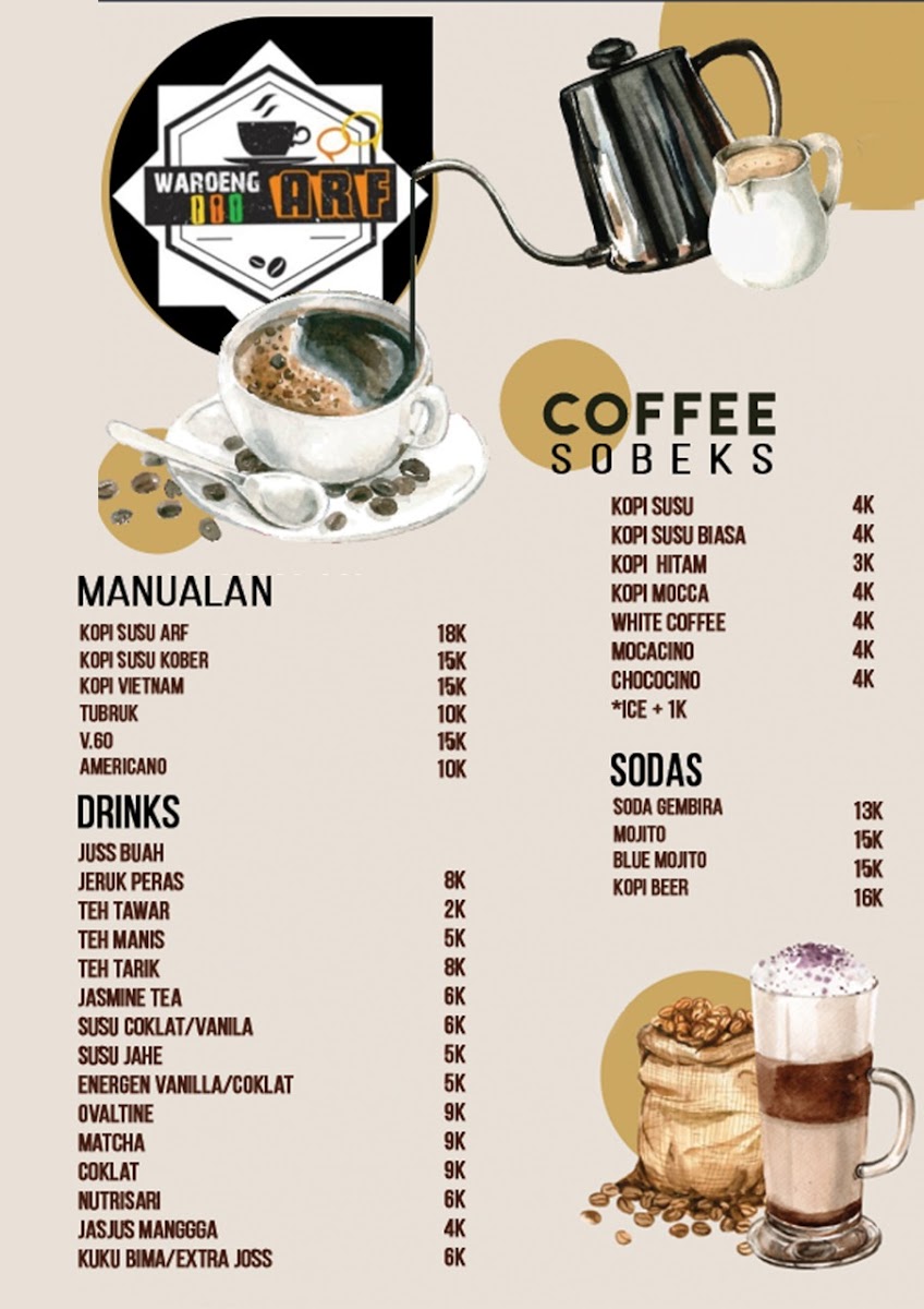 Warung Kopi ARF Photo Menu 3