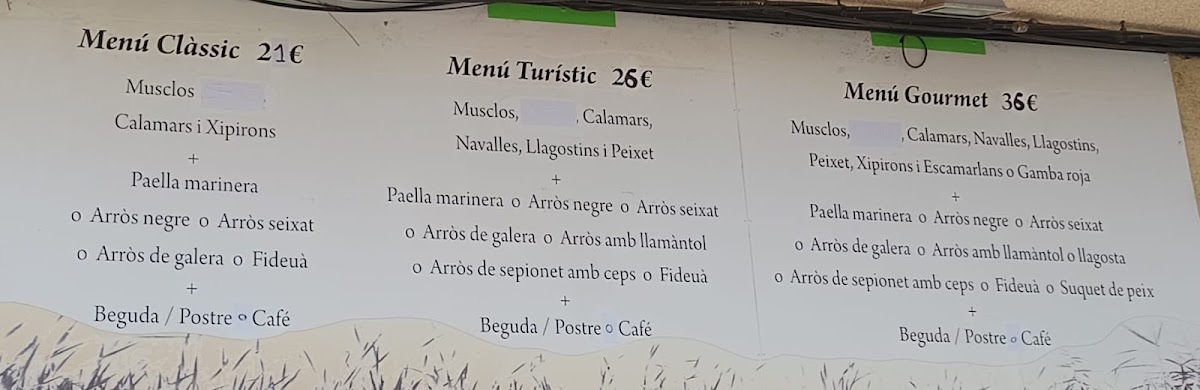 Restaurant La Ribera Photo Menu 3