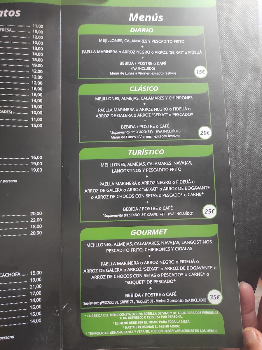 Restaurant La Ribera Photo Menu 9