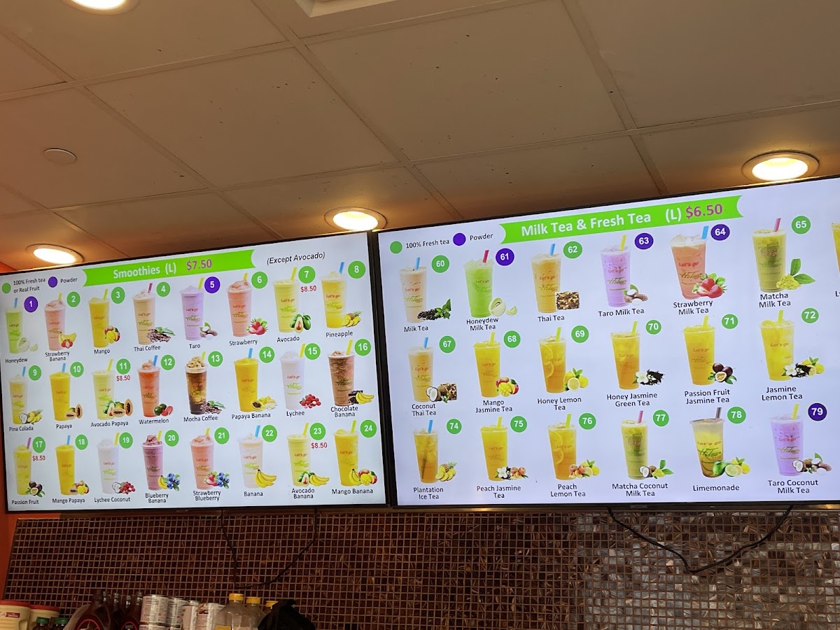 Aloha Coffee & tea Photo Menu 3