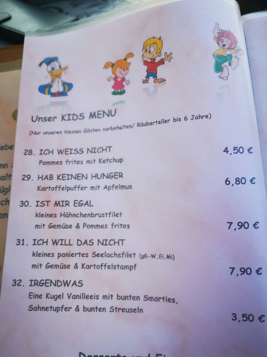 Restaurant Caprice Photo Menu 3