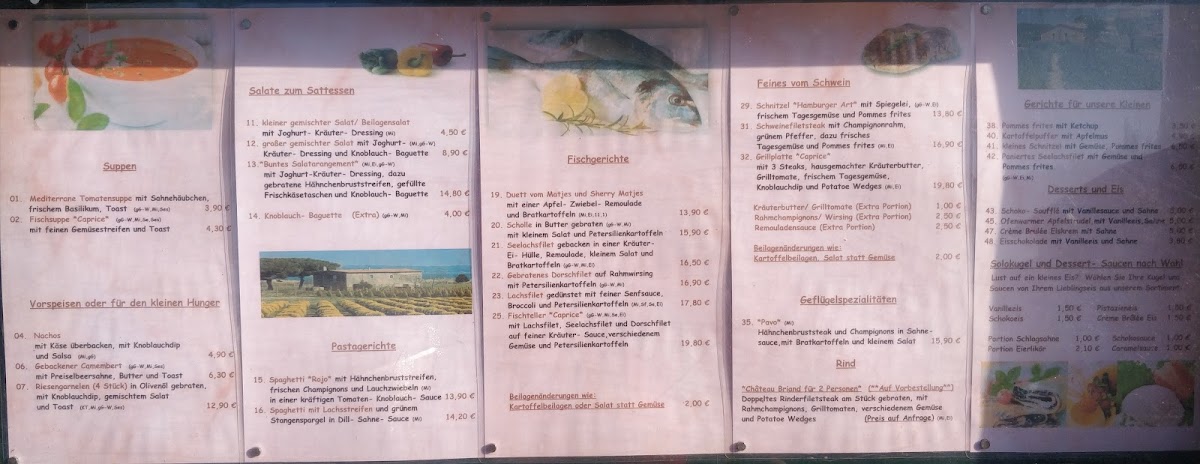 Restaurant Caprice Photo Menu 4