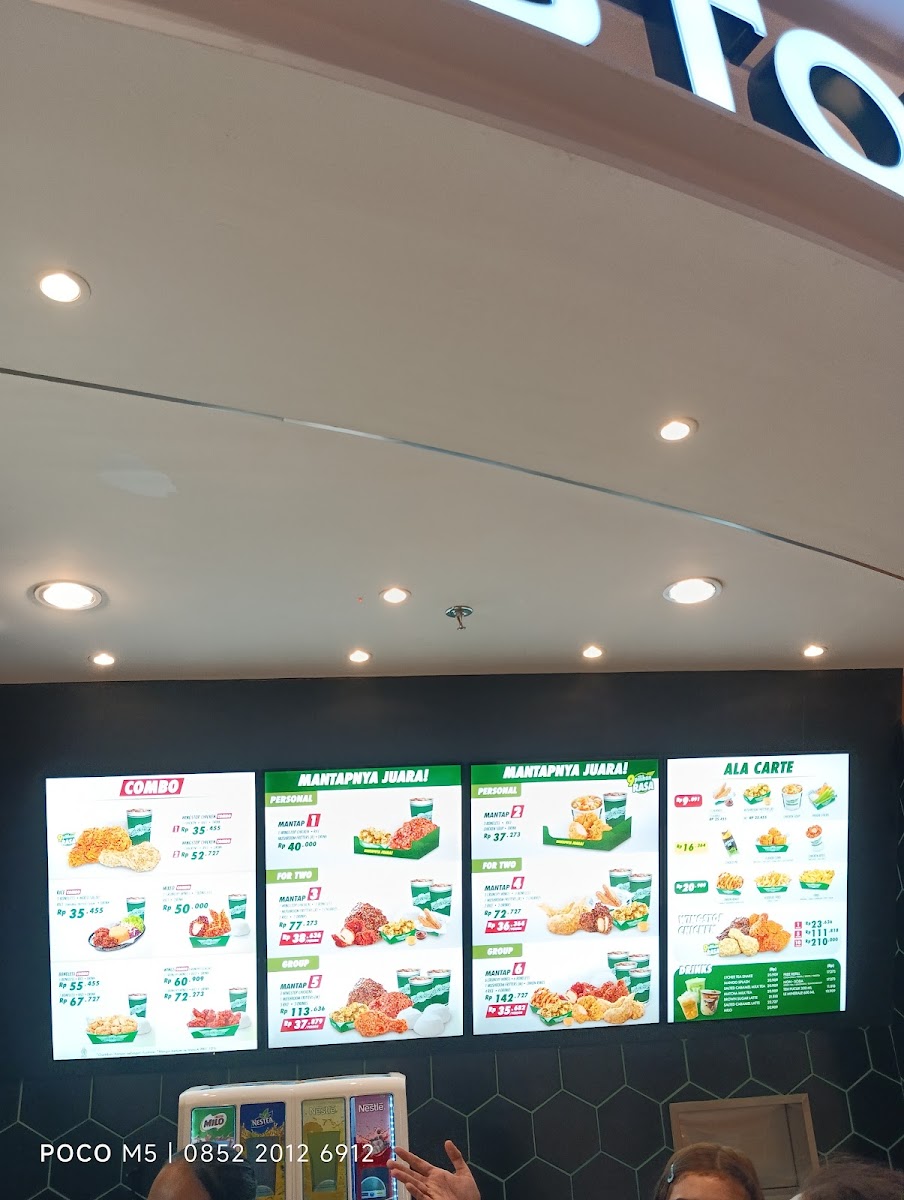 Wingstop Aeon Mall Deltamas Photo Menu 6
