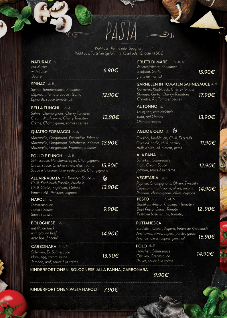 Ristorante Mamma Mia Photo Menu 4