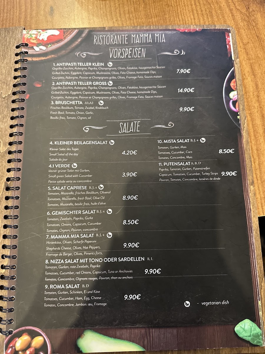 Ristorante Mamma Mia Photo Menu 7