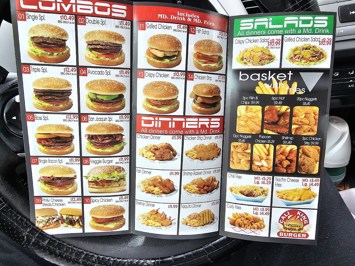 Cali King Burger Photo Menu 9