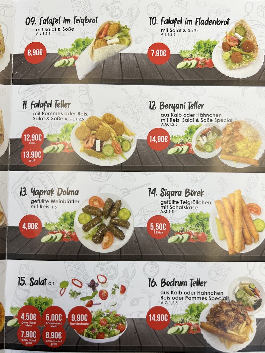 Bodrum Bodrum Döner Kebab Photo Menu 1
