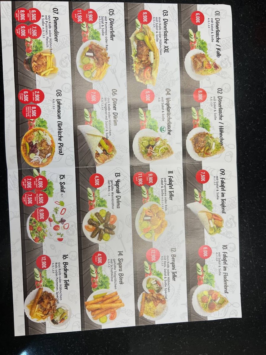 Bodrum Bodrum Döner Kebab Photo Menu 5