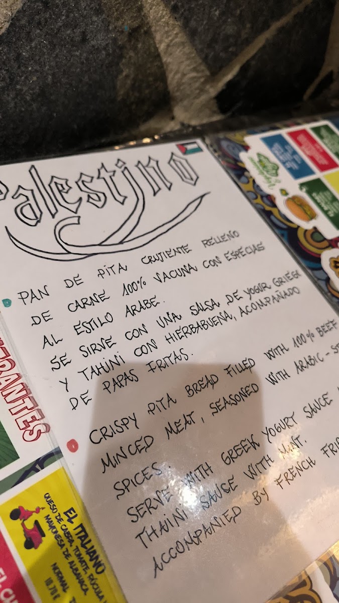 Hamburguesería Single Fin Photo Menu 10