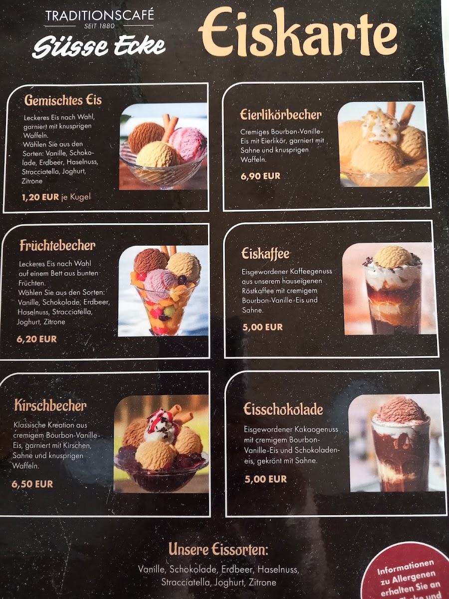 Café Sweet corner Photo Menu 1