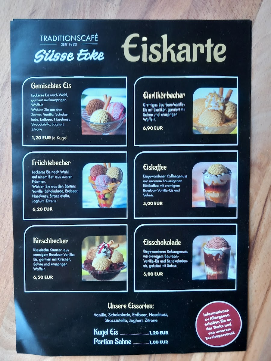 Café Sweet corner Photo Menu 2