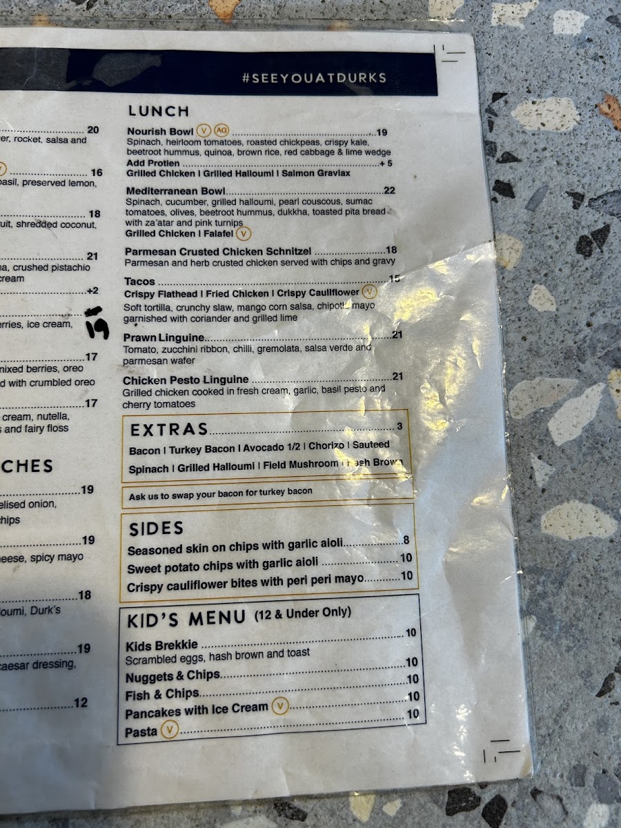 Durk's Cafe + Eatery Box Hill Photo Menu 2