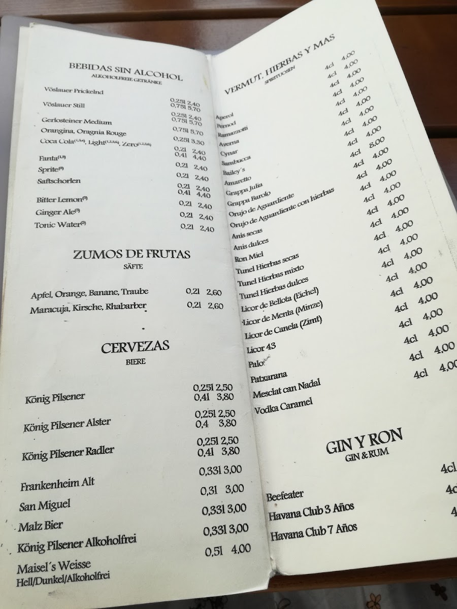 Restaurant Pelayo Photo Menu 3