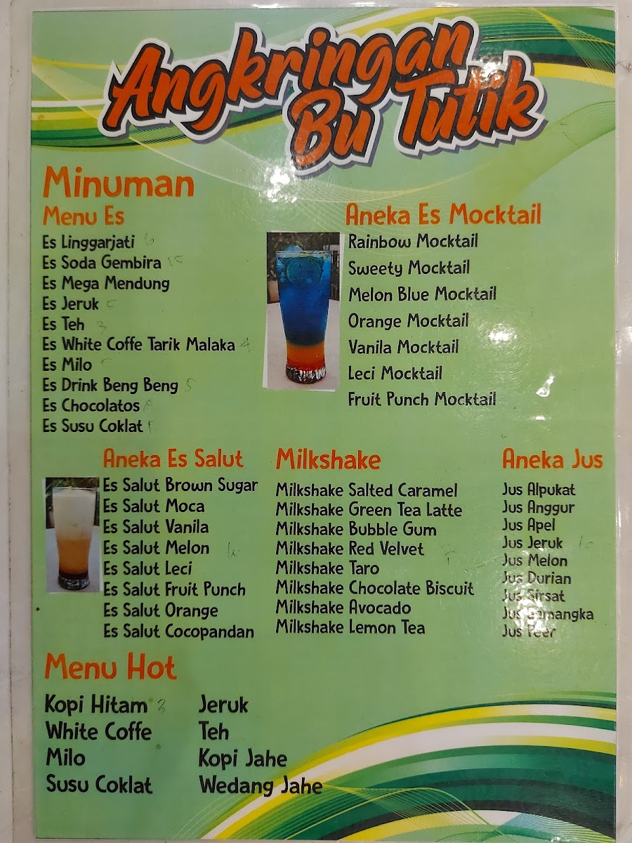 Angkringan Bu Tutik Photo Menu 1
