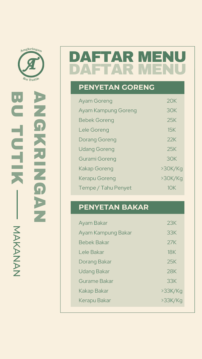 Angkringan Bu Tutik Photo Menu 6