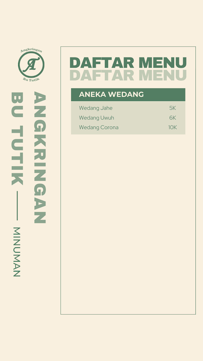 Angkringan Bu Tutik Photo Menu 8