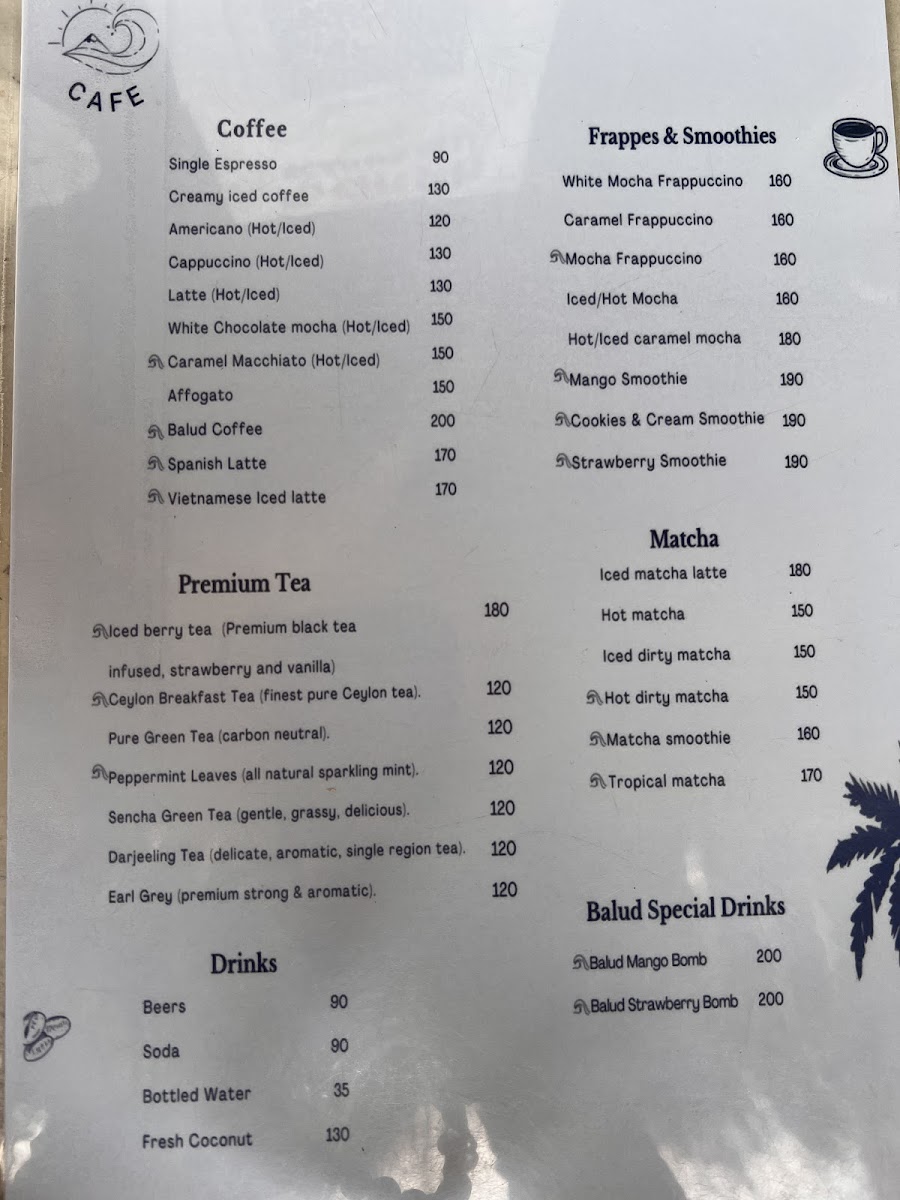 Balud Cafe Photo Menu 4