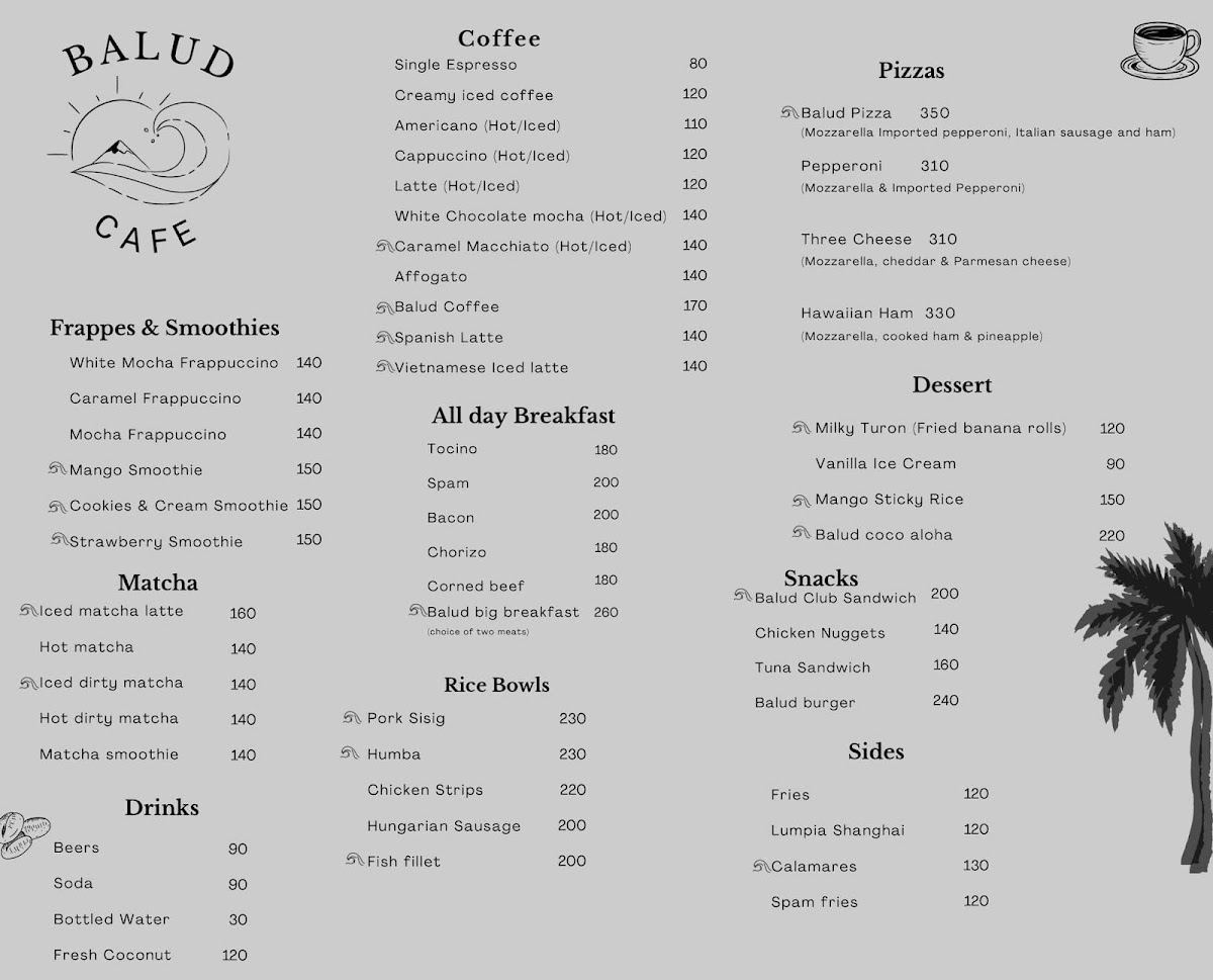 Balud Cafe Photo Menu 8