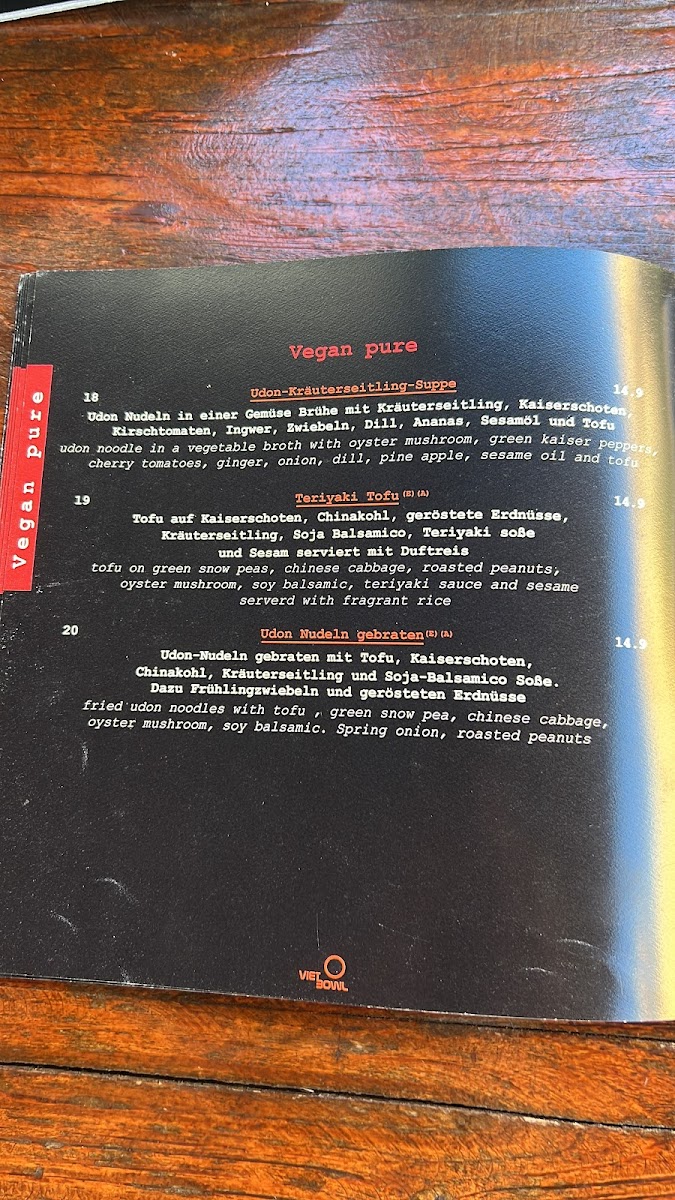 Viet Bowl Photo Menu 5