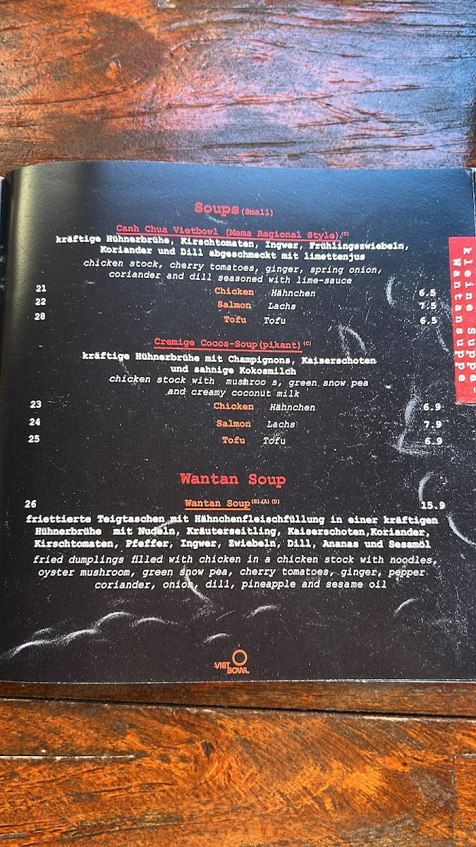 Viet Bowl Photo Menu 8