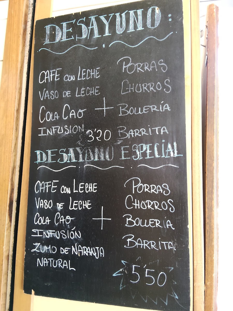 Restaurante El Escudo Photo Menu 3