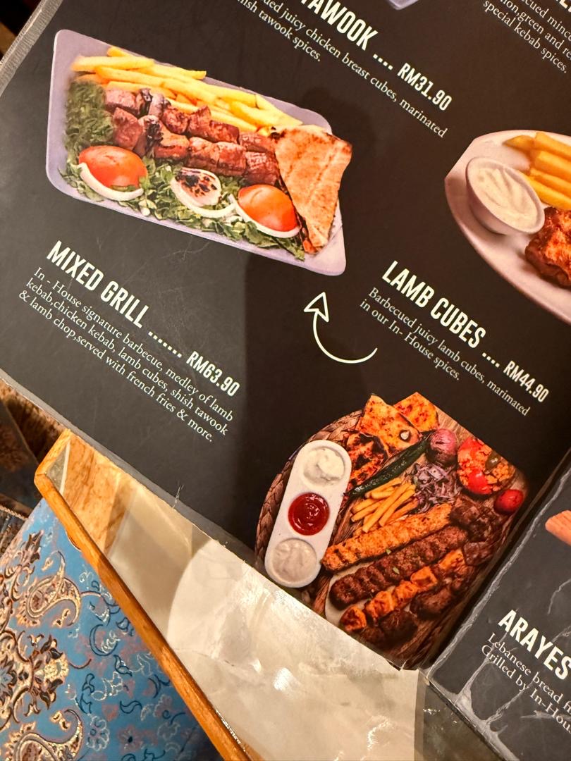 In House Restaurant • Publika Photo Menu 3