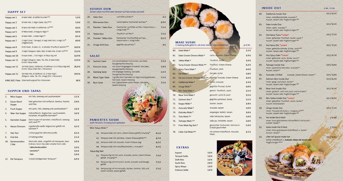 Nori Sushi Bar Photo Menu 1