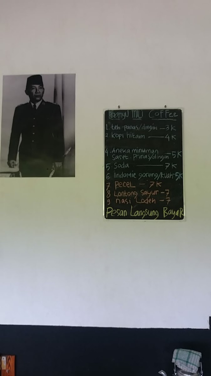 Banyu mili coffe Photo Menu 1