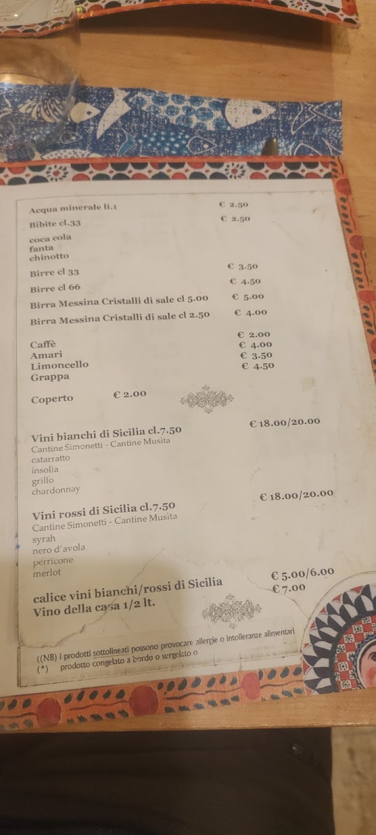 L'anciova Photo Menu 1