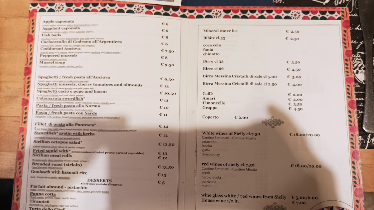 L'anciova Photo Menu 3