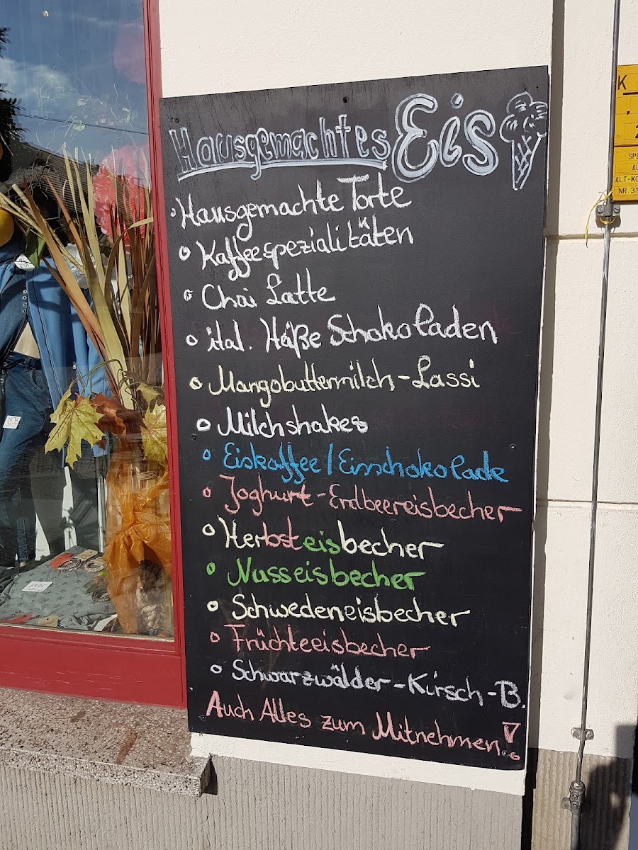 Eisbar Friederici (March to October) Photo Menu 1