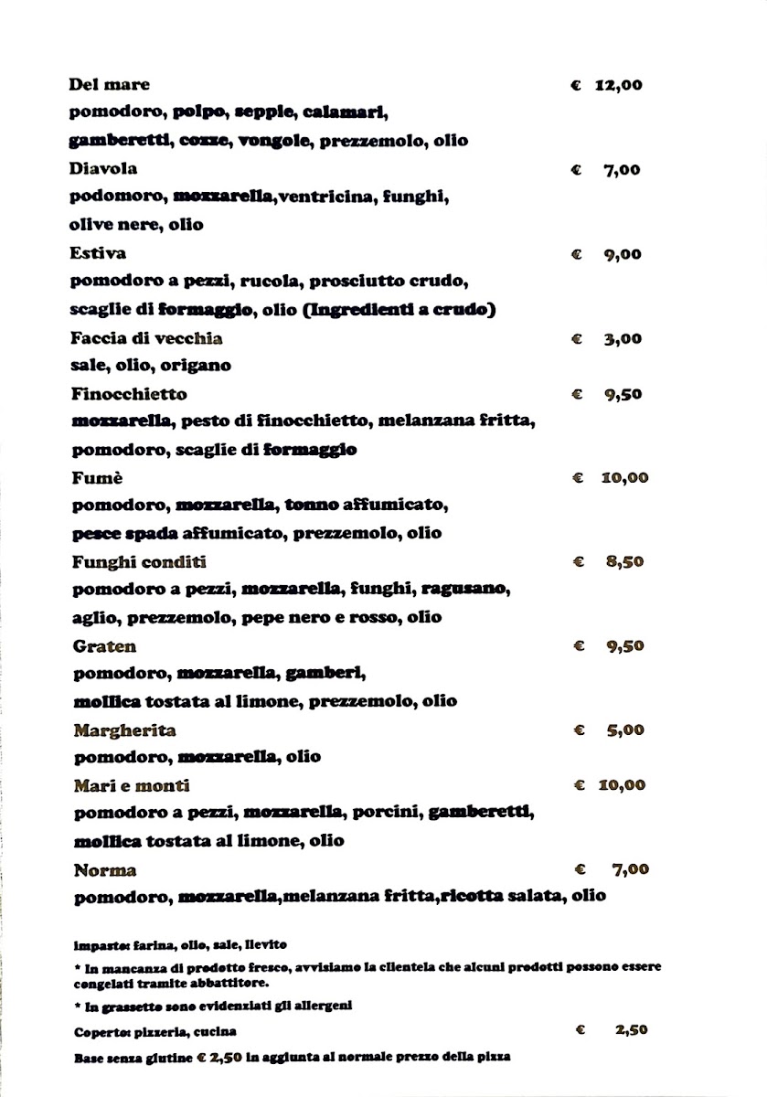 Sorsi e Morsi Pizza e Cucina Photo Menu 5