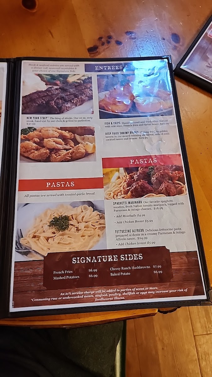 Kilbourn City Grill Photo Menu 1