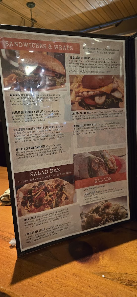Kilbourn City Grill Photo Menu 10