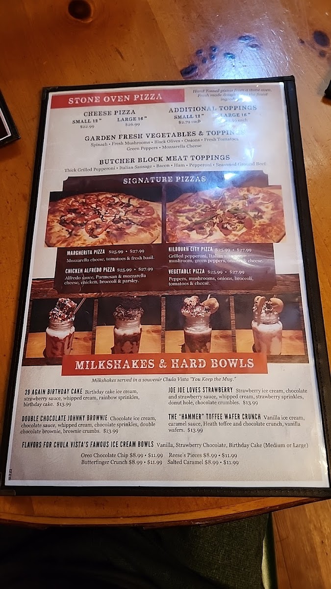 Kilbourn City Grill Photo Menu 3