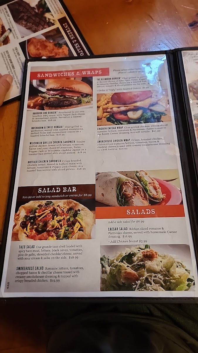 Kilbourn City Grill Photo Menu 4