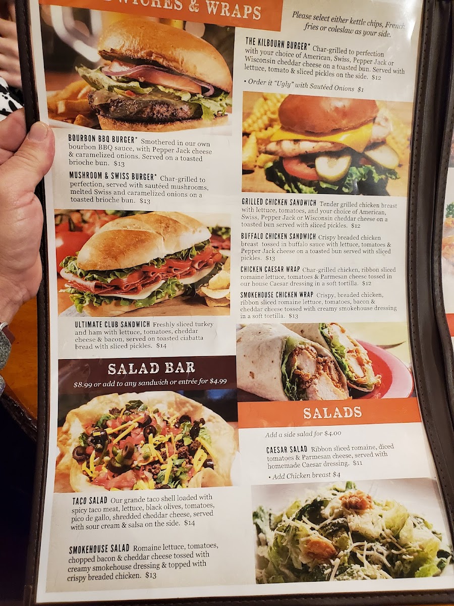 Kilbourn City Grill Photo Menu 7