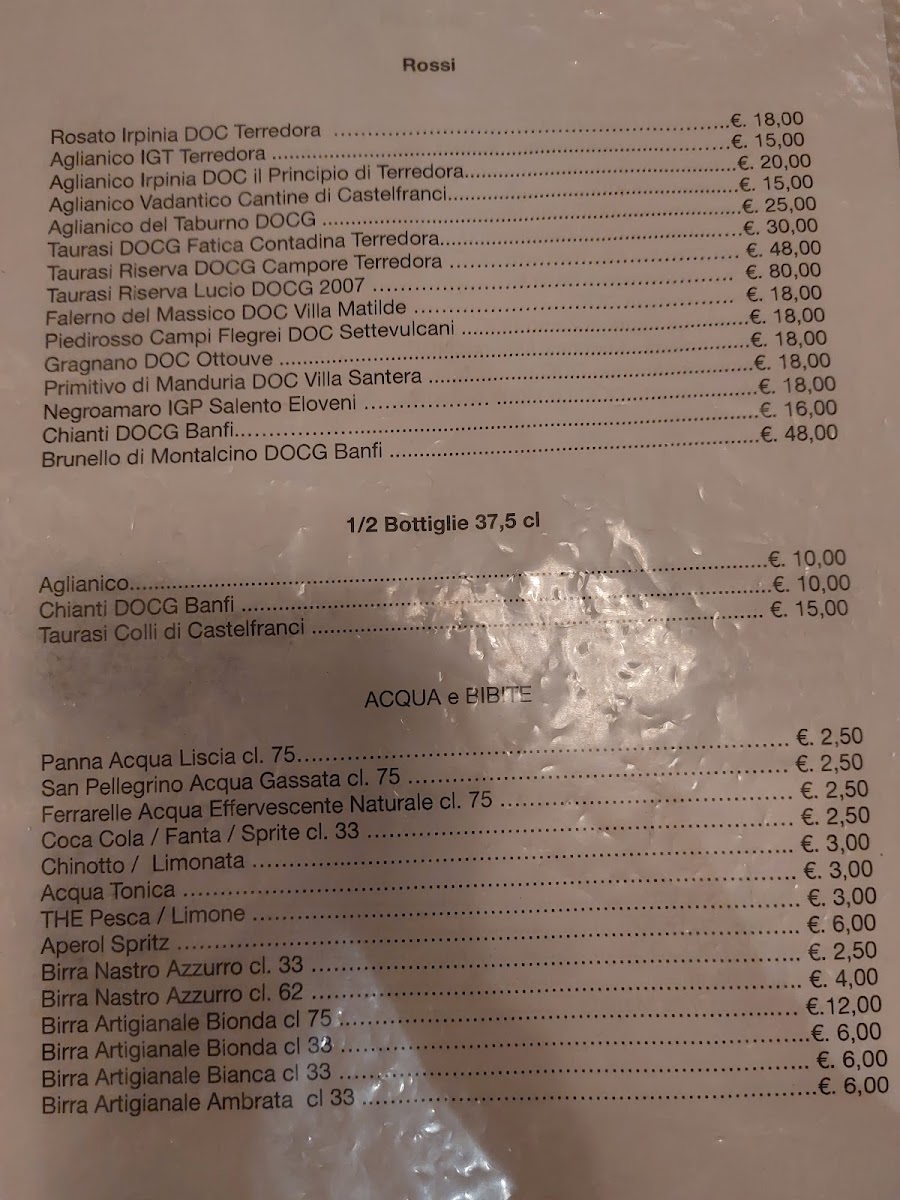 Antica Trattoria e Pizzeria da Donato Photo Menu 10